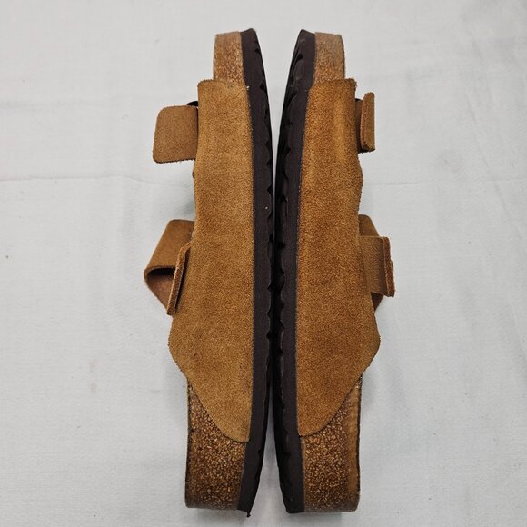 Birkenstock 290 Arizona Sandals Brown Leather Buckle Germany Men\'s Size 45 US 12 main image 8